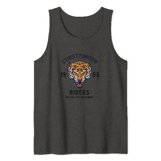 Street Fighter Riders Tank Tops