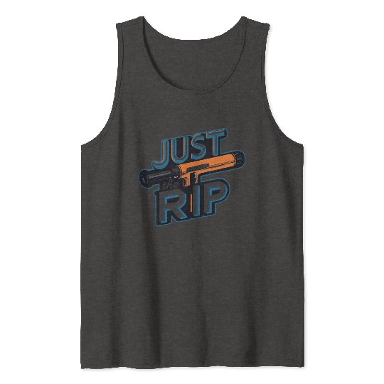 Just the Rip – Vintage welder sticker Tank Tops
