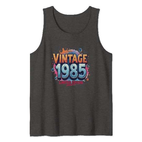 vintage 1985 limited edition Tank Tops