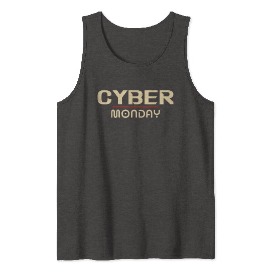 Cyber Monday Tank Tops Design Retro vintage