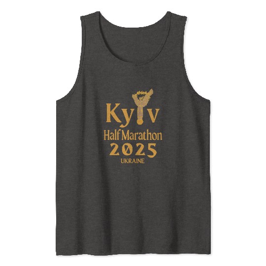 Kyiv Half Marathon – 2025 – Ukraine Tank Tops