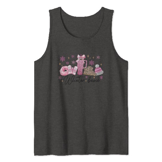 Winter Basic, Merry Christmas Tank Tops