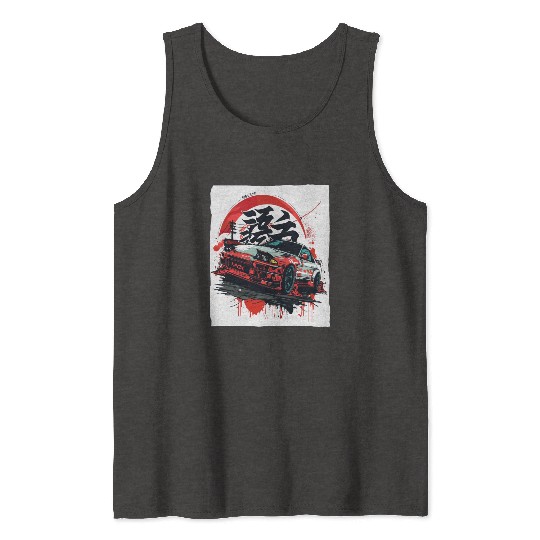 Street Racing 90s Car - Japan JDM Tank Tops