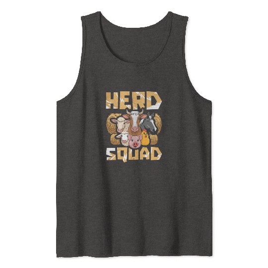 Livestock Farmer Squad Tank Tops