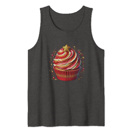 Christmas ice cream, Merry Christmas Tank Tops