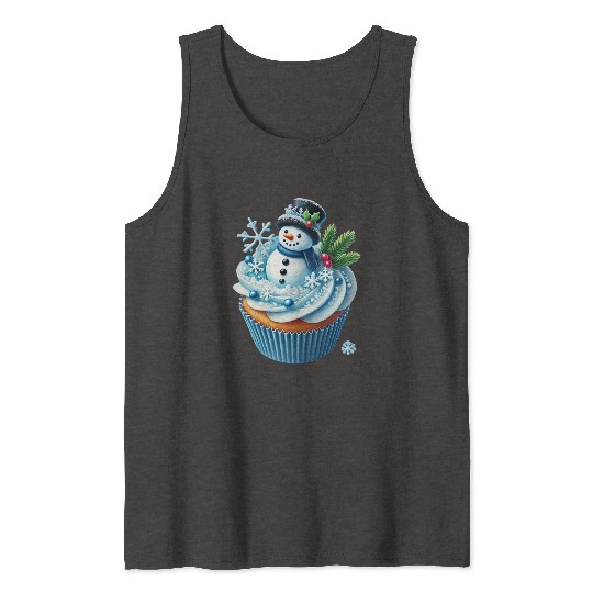 Christmas ice cream, Merry Christmas Tank Tops