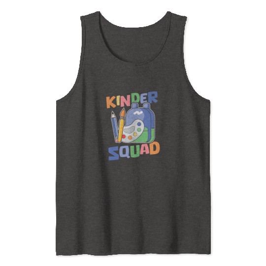 Elementary Teacher Squad Tank Tops