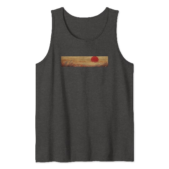 Sunset Serenity: Susuki Fields in Twilight Tank Tops