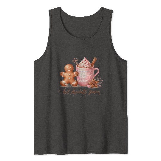 Hot Chocolate Season Tank Tops