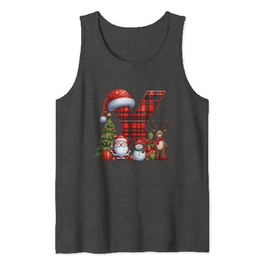 Merry Christmas, Christmas Retro Tank Tops