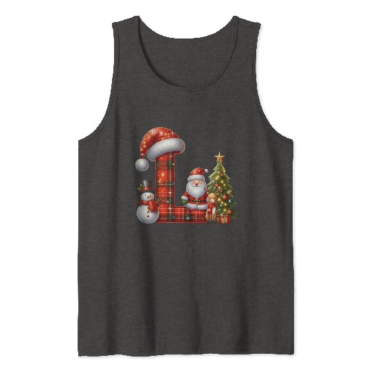 Merry Christmas, Christmas Retro Tank Tops