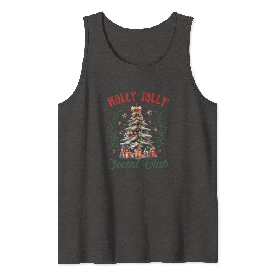Holly Jolly Nutcracker, Merry Christmas Tank Tops