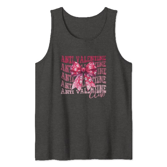 Anti Valentine Club Tank Tops