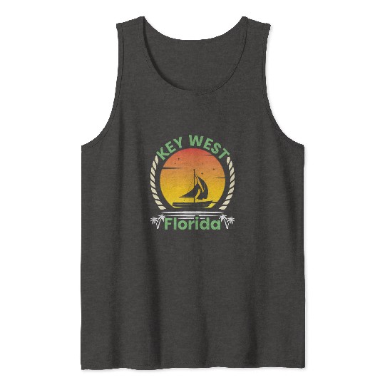 KEY-WEST FLORDIA Sailing West Keys Sailing Outfit Tank Tops