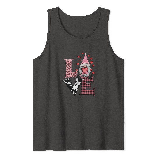 Gnomes Valentines Revelin Tank Tops