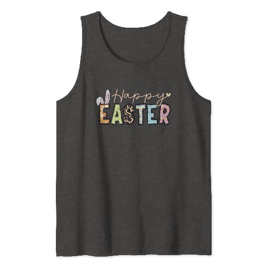 Happy Easter Bunny, Easter Day Tank Tops
