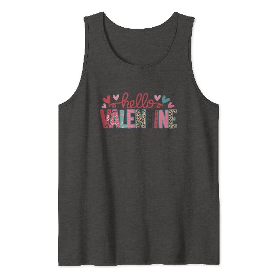 Valentines Day, Valentine Retro Tank Tops