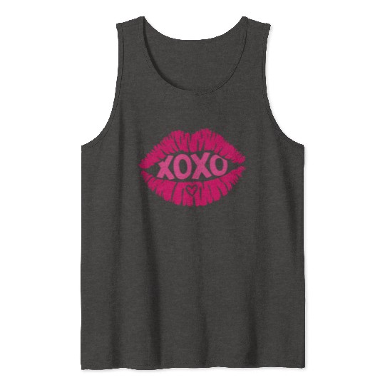 XOXO Valentine Sublimation Tank Tops