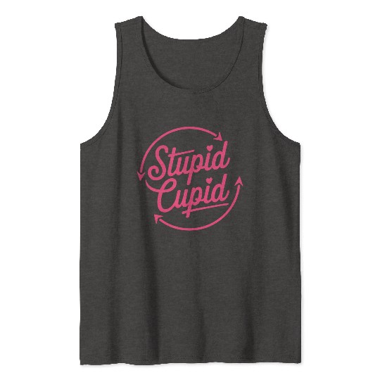 Stupid Cupid Sublimation Tank Tops