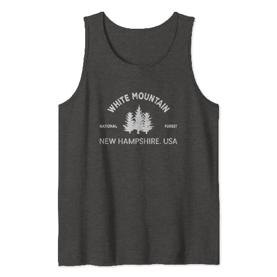 White Mountains Forest Nature New Hampshire Tank Tops