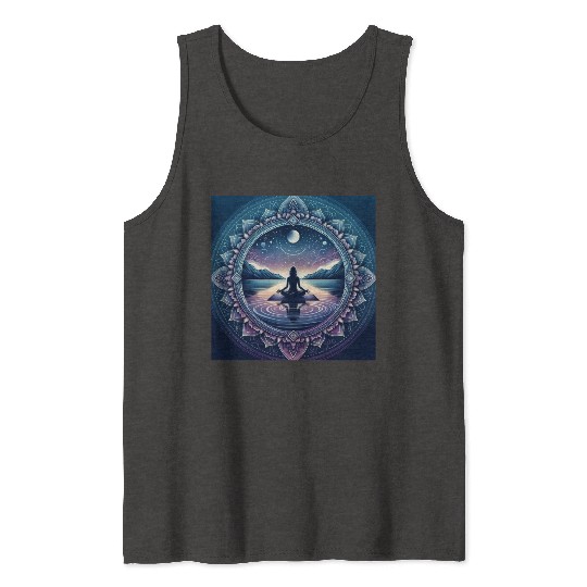 Mandala yoga Tank Tops