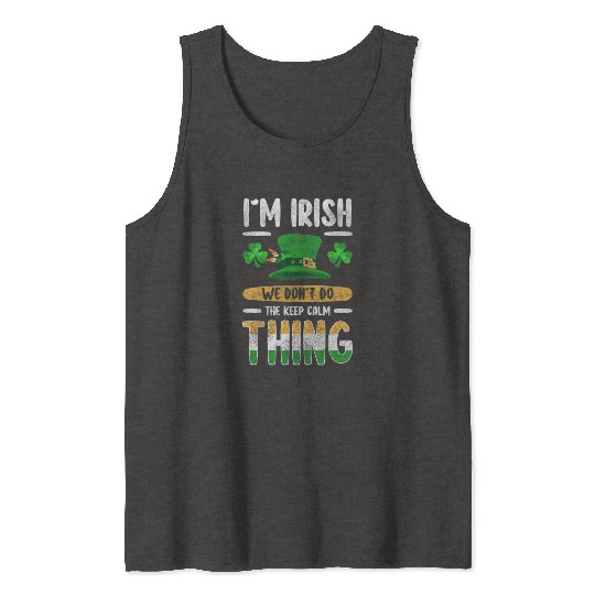 Ireland Vacation Ready Traveler St. Patrick Tank Tops