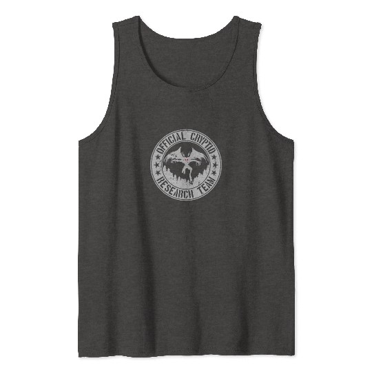 Official Cryptid Research Team | Cryptids Mothman Tank Tops