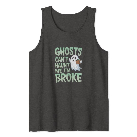 Paranormal Comedy Funny Ghost Humor Lighthearted Tank Tops