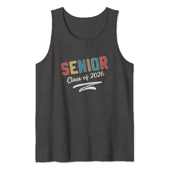Senior Class of 2026 Graduation Senior Tank Tops