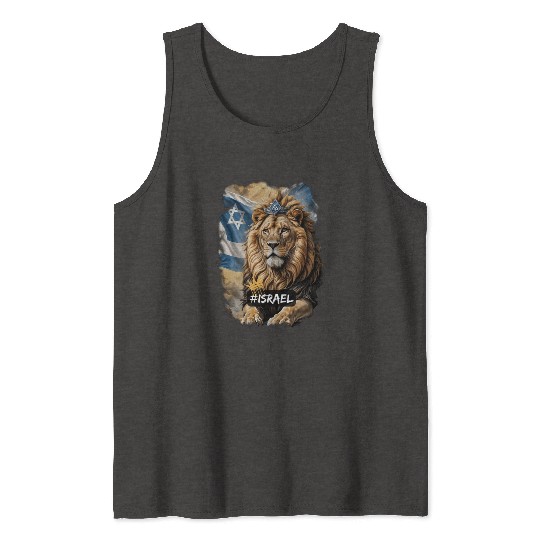 lion of judah - israel Tank Tops