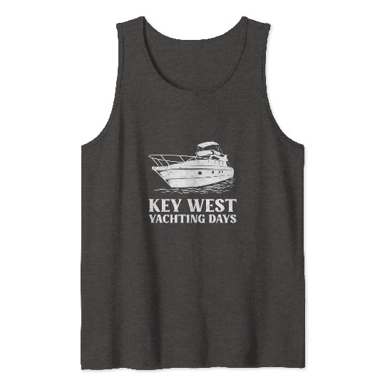 KEY-WEST YACHTING DAYS Florida Keys Sunshine-State Tank Tops