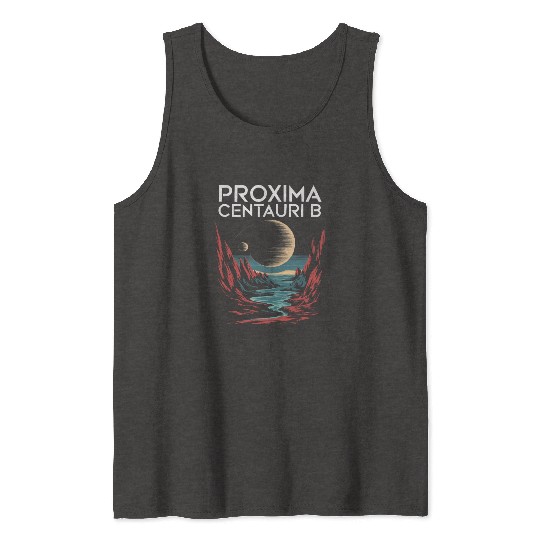 Exoplanet Universe Space Astronomer Astronomy Tank Tops