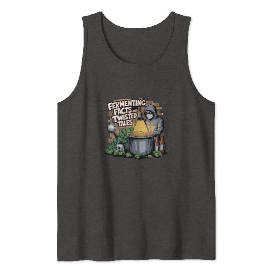 Craft Beer Brewing & True Crime Twisted Tales Tank Tops