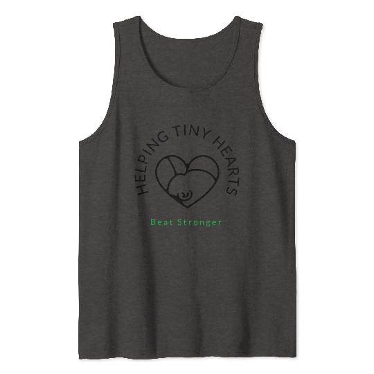 Helping Tiny Hearts Beat Stronger -Maternity Nurse Tank Tops