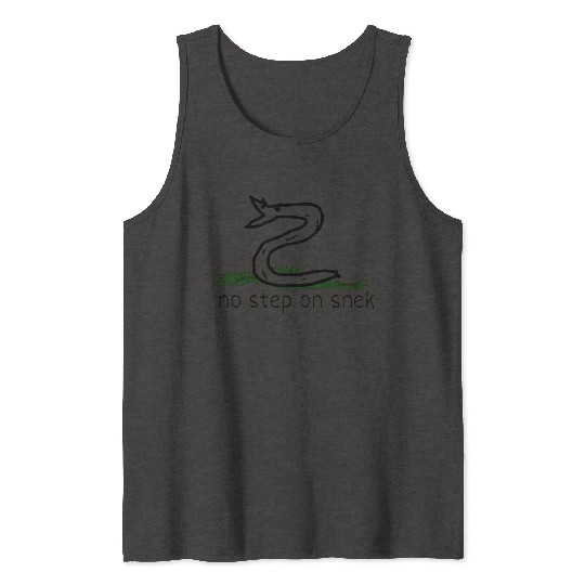 No Step On Snek Tank Tops