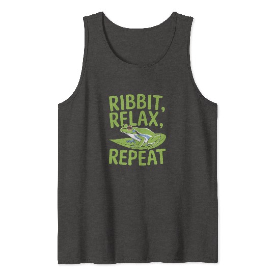 American Green Tree Frog Lover Animal Froggy Toad Tank Tops
