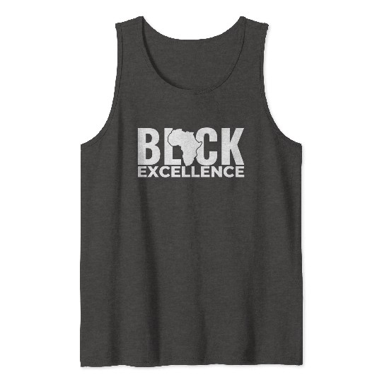 Black Excellence Tank Tops