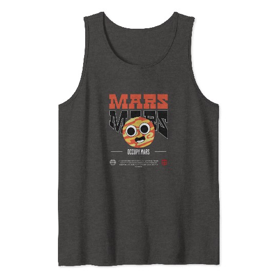 Occupy Mars – Explore the Red Planet Tank Tops