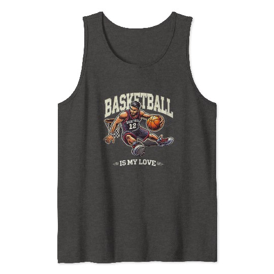 Basketball Love Tank Tops