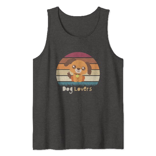 Dog lovers funny and cut dog Tank Tops