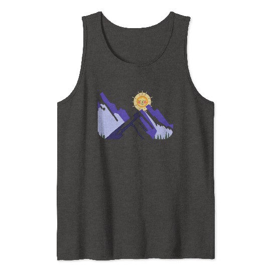Sun & Mountains Tank Tops