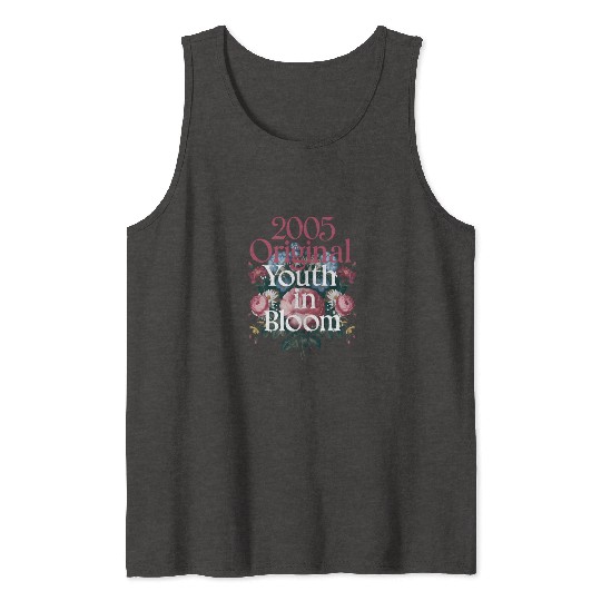 2005 Original Youth in Bloom Floral Tank Tops