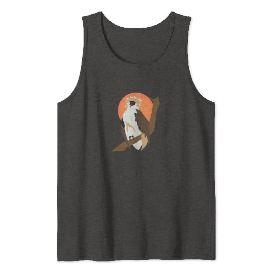 monkey- eating eagle Tank Tops