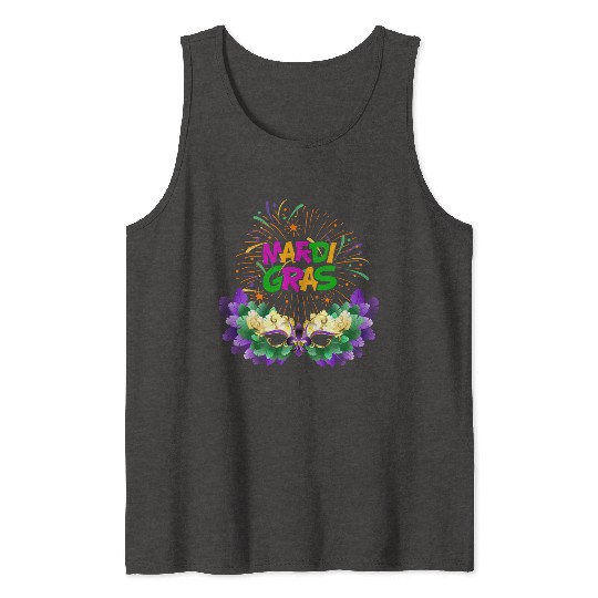 Mardi Gras New Orlean Carnival Tank Tops
