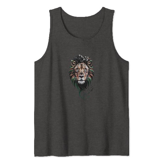 Afghanistan Lion Tank Tops