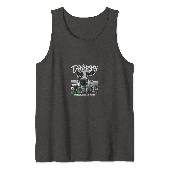 Thank a farmer DESIGN Tank Tops