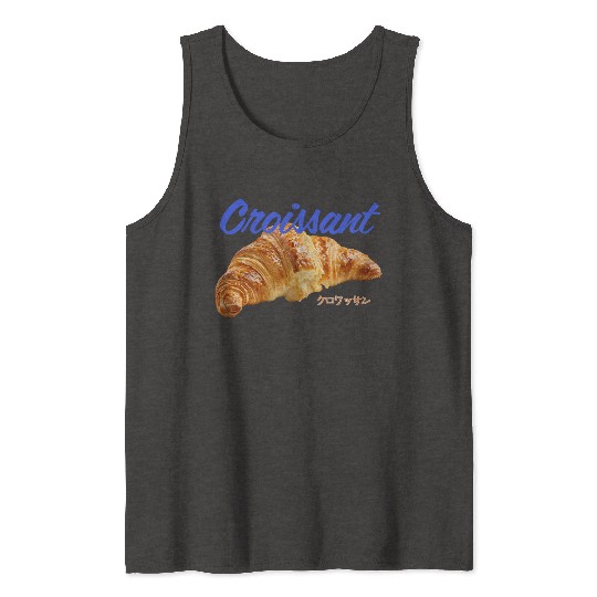 Croissant Lover Tank Tops