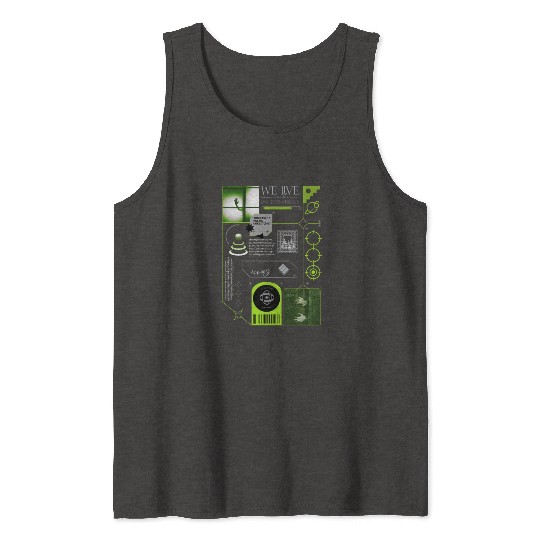 Dimensions Streetwear Style Tank Tops