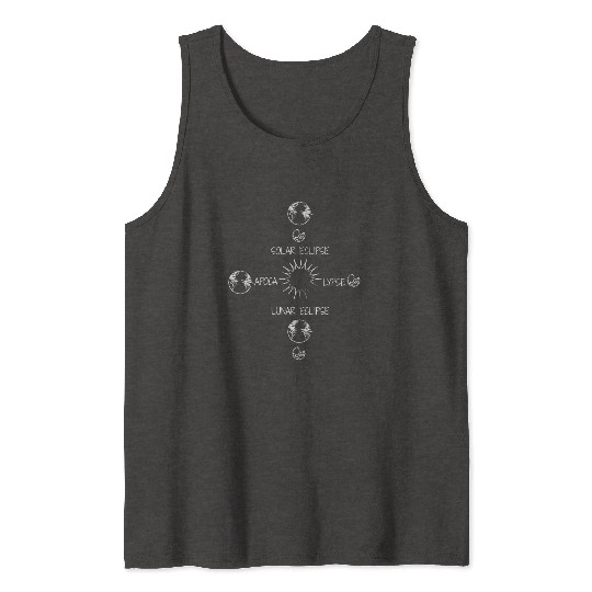 Lunar Eclipse Solar Eclipse Apocalypse Tank Tops