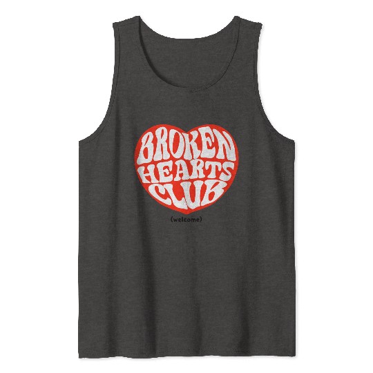 Broken Hearts Club Tank Tops